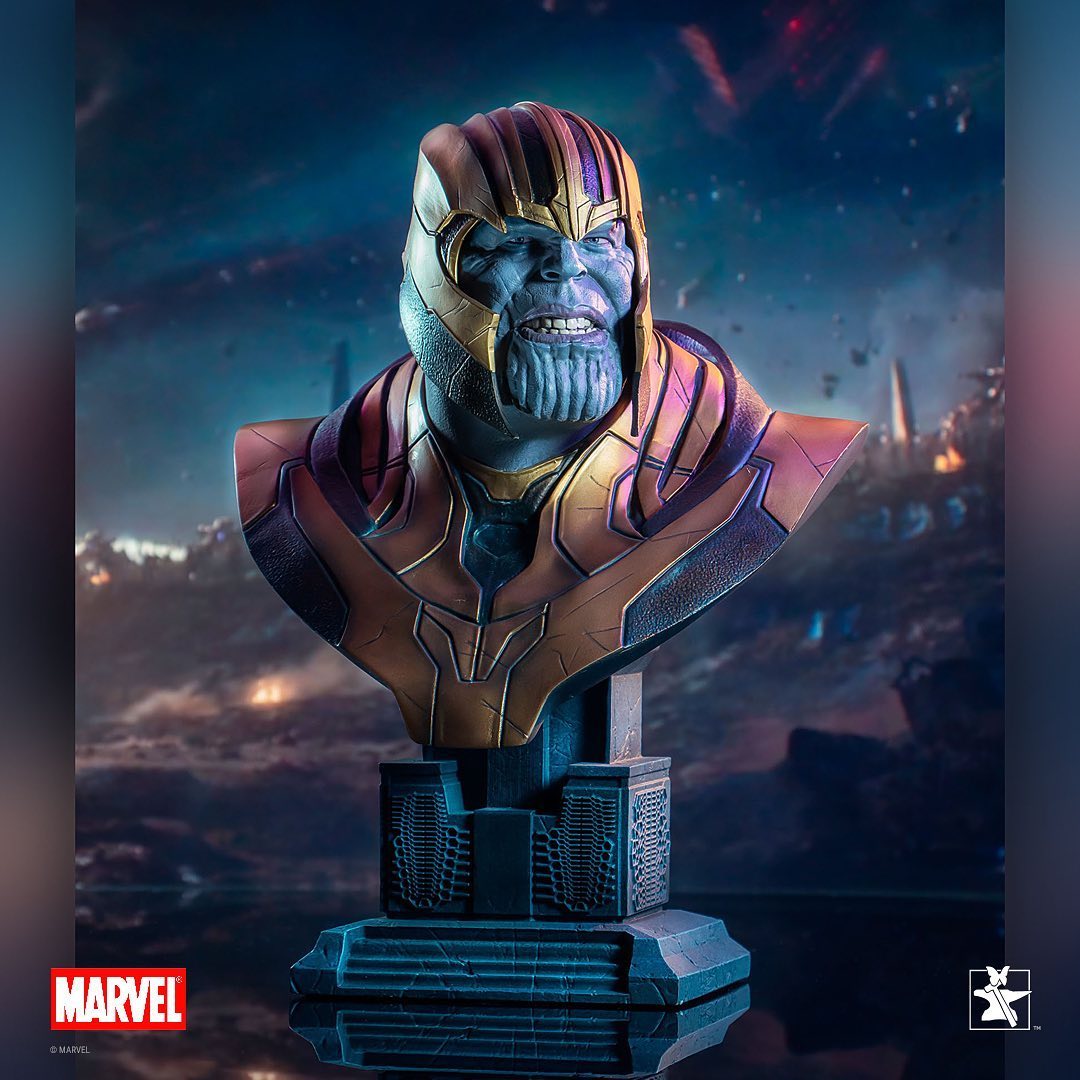 Gentle Giant Marvel Thanos Legends in 3D Bust